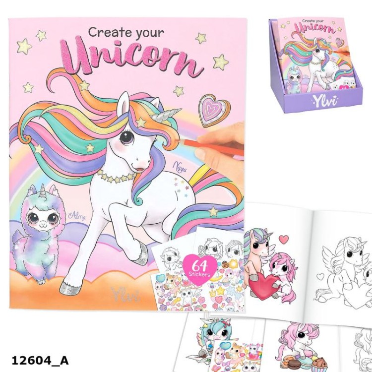 Create your Unicorn Colouring Book