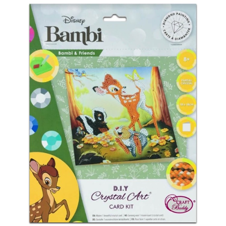 Crystal Art Card - Bambi