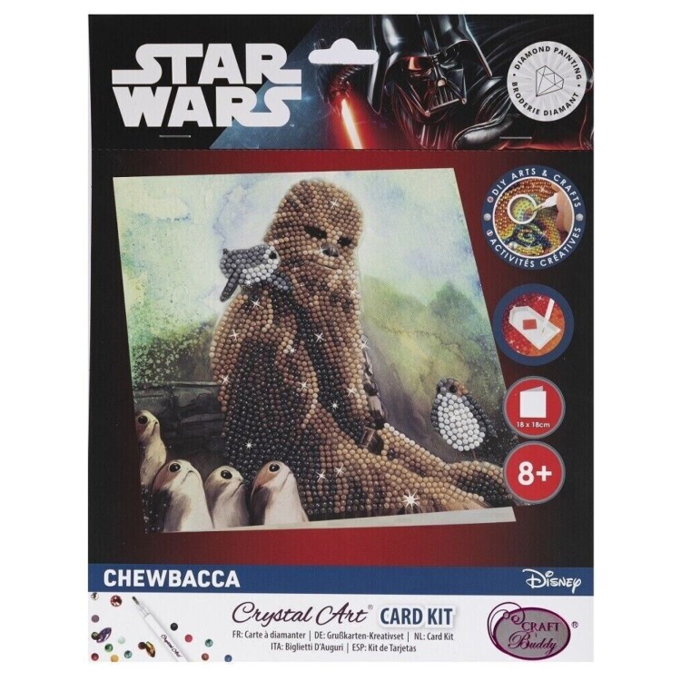 Crystal Art Card - Chewbacca