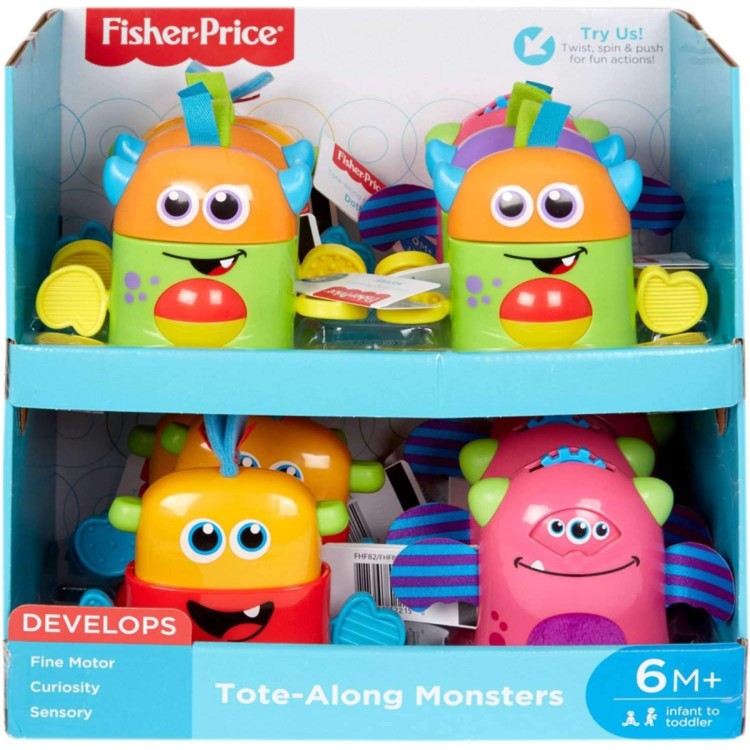 Fisher Price Tote Along Monster