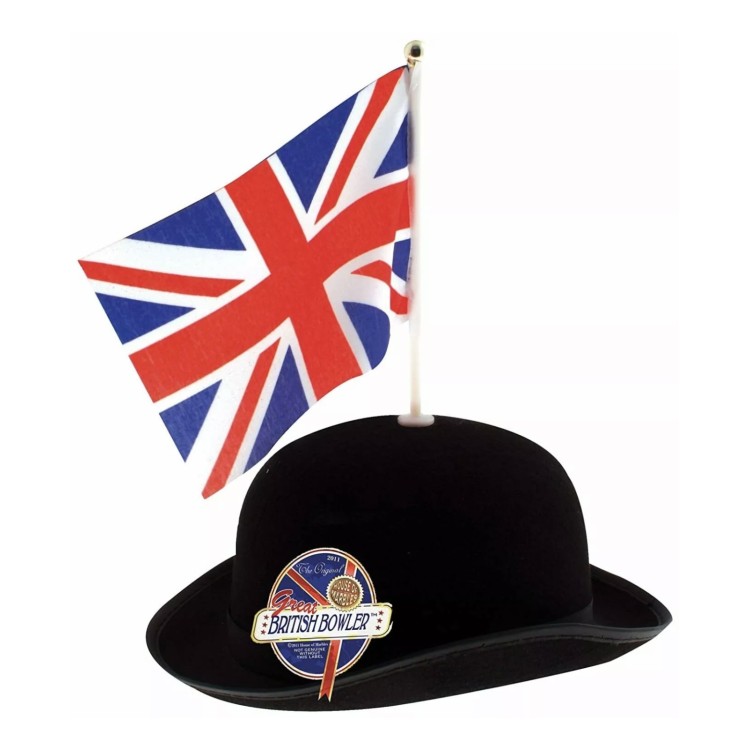 Flock Bowler Hat with UJ Flag