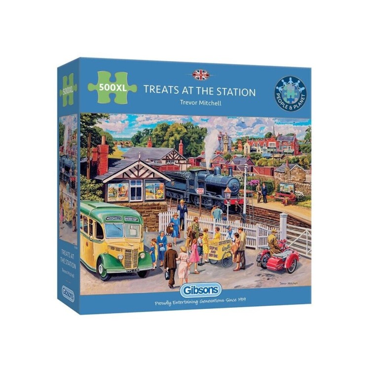 Gibsons 500XL Piece Puzzle Treats at the Station