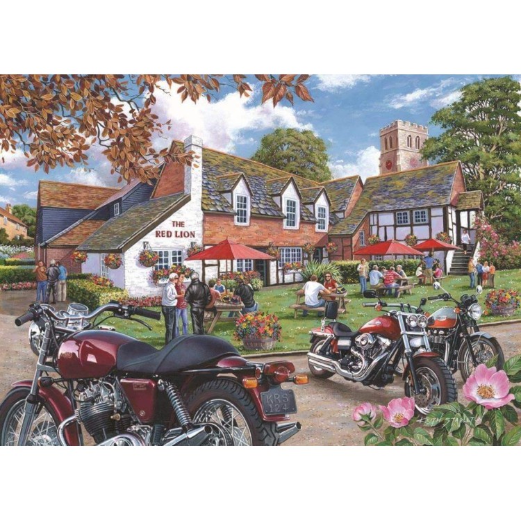 House of Puzzles 1000 Piece Easy Riders