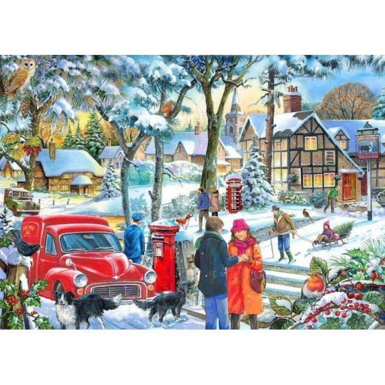 House of Puzzles 1000 Piece Winter Wishes