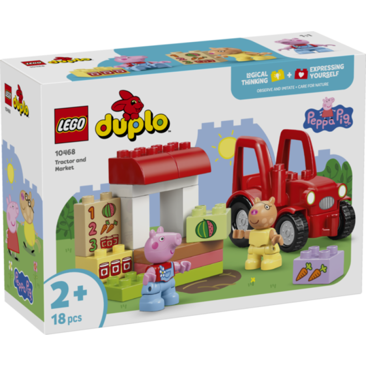 LEGO 10468 Duplo Peppa Tractor