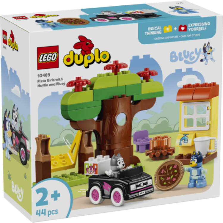 LEGO 10469 Duplo Pizza Girls with Muffin & Bluey