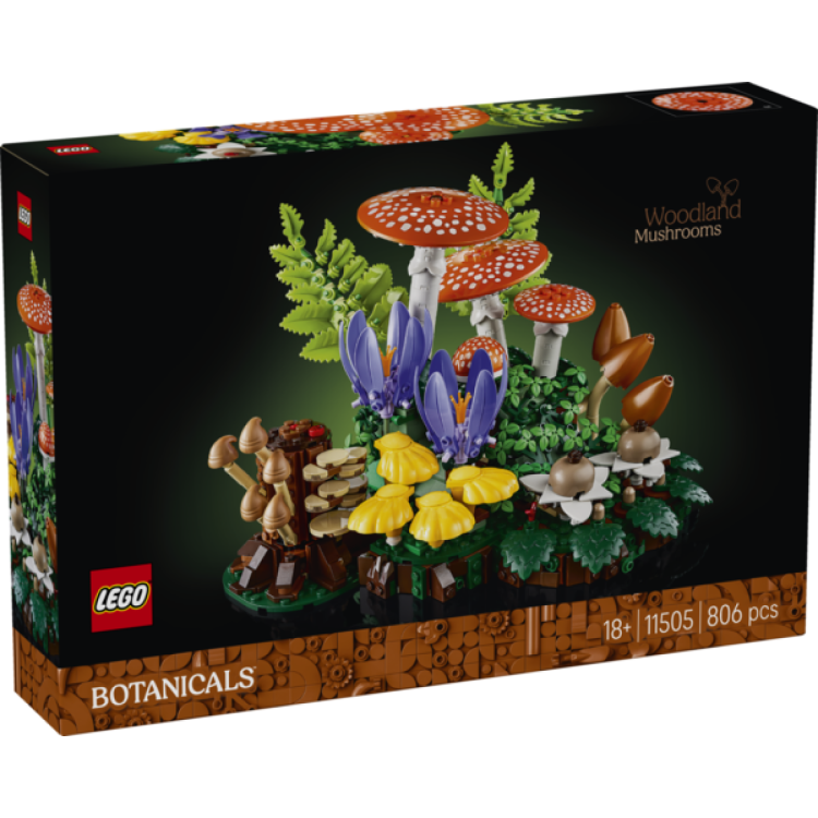 LEGO 11505 Botanicals Woodland Mushrooms