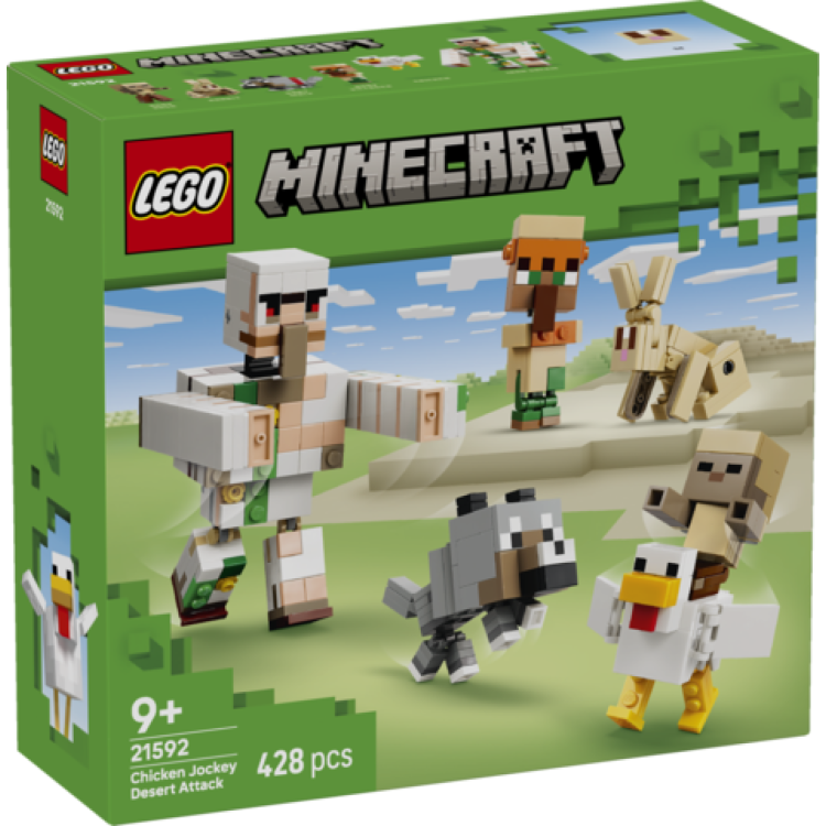 LEGO 21592 Minecraft Chicken Jockey Desert Attack