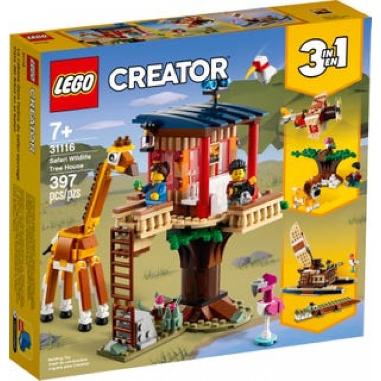 LEGO 31116 Creator Safari Wildlife Tree House