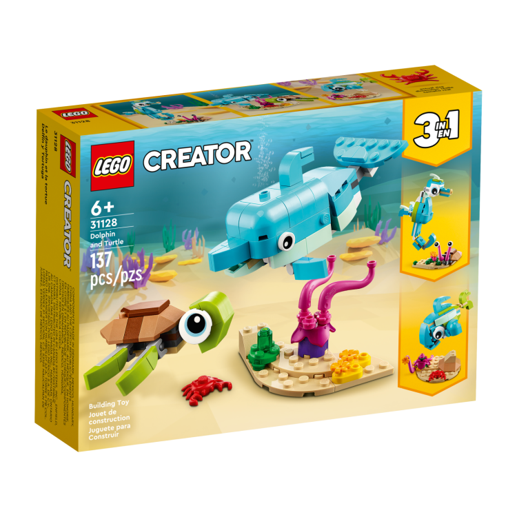 Lego 31128 Creator Dolphin & Turtle