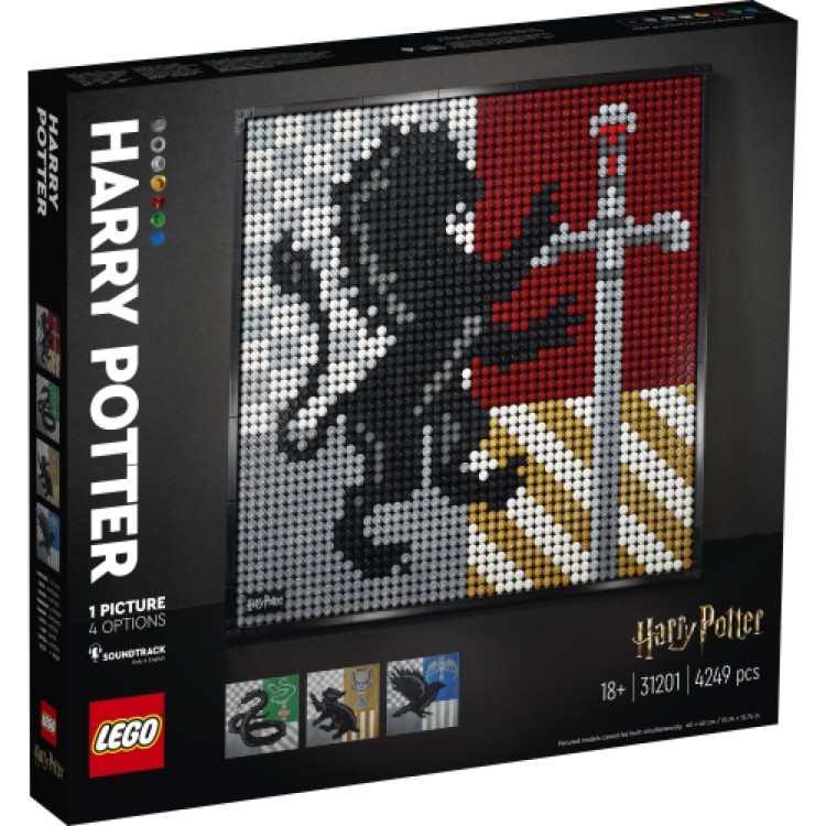 LEGO 31201 Harry Potter Hogwarts Crests
