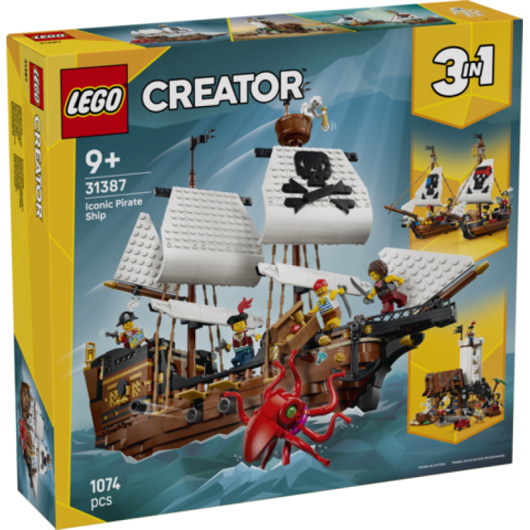 LEGO 31387 Creator iconic Pirate Ship