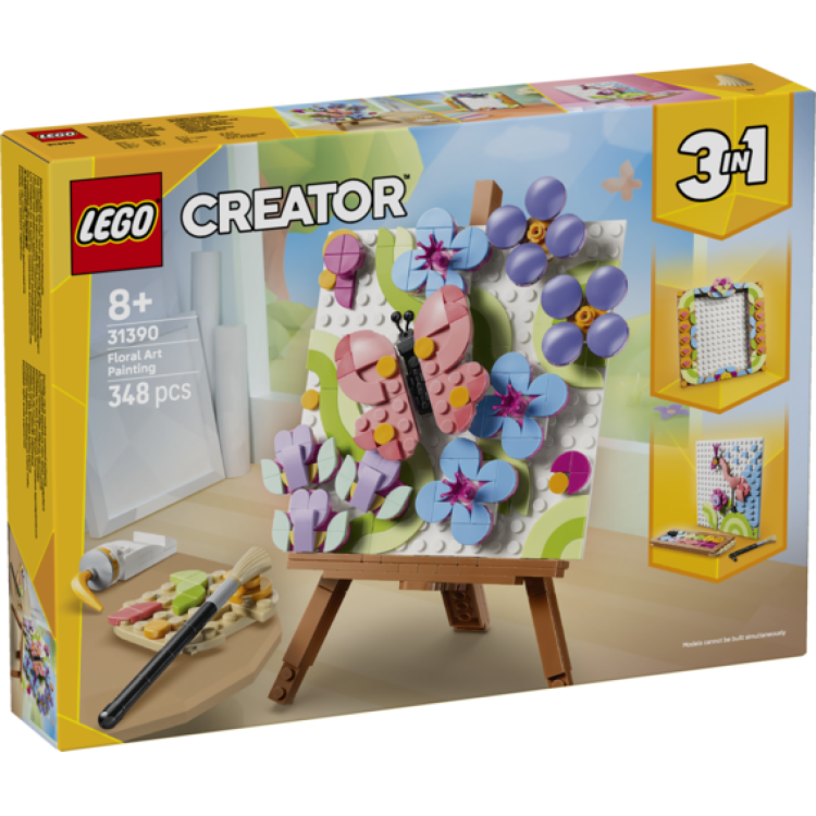 LEGO 31390 Creator Floral Art Decor Painting