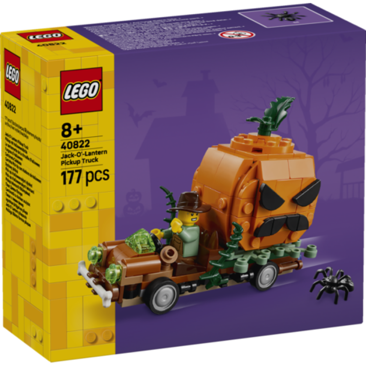 LEGO 40822 Jack O Lantern Pickup Truck
