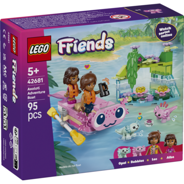 LEGO 42681 Friends Axolotl Adventure Boat 