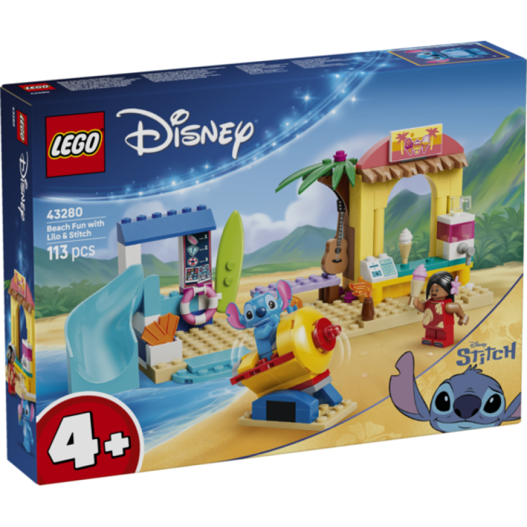 LEGO 43280 Disney Beach Fun with Lilo & Stitch