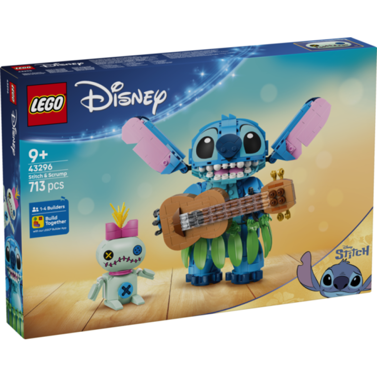 LEGO 43296 Disney Stitch & Scrump