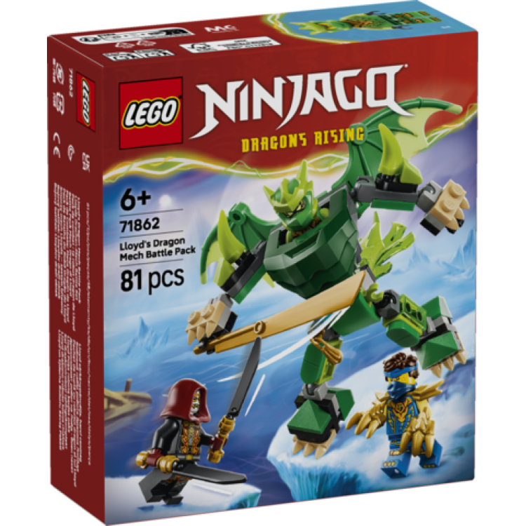 LEGO 71862 Ninjago Lloyds Dragon Mech