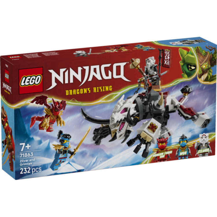 LEGO 71863 Ninjago Zilvar and Grimtak