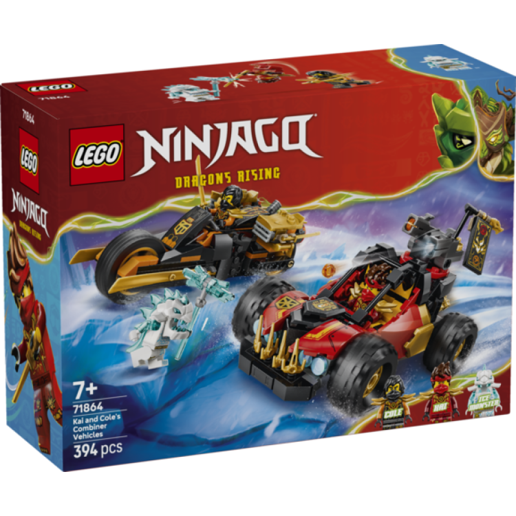 LEGO 71864 Ninjago Kai & Coles Combiner