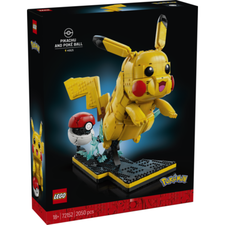 LEGO 72152 Pikachu & Pokeball