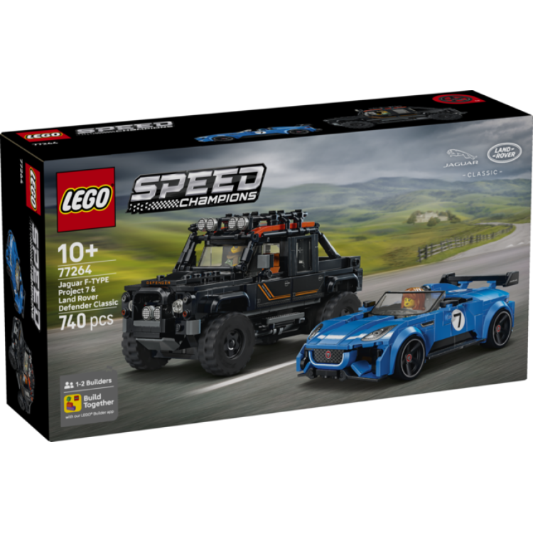 LEGO 77264 Speed Jaguar Project 7 & Land Rover Defender