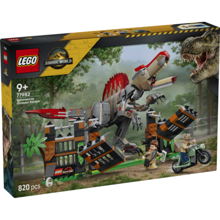LEGO 77982 Jurassic Spinosaurus Dino Escape