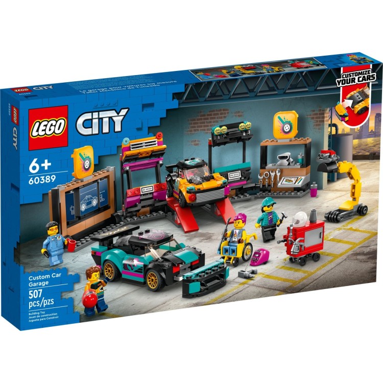 LEGO City 60389 Custom Garage