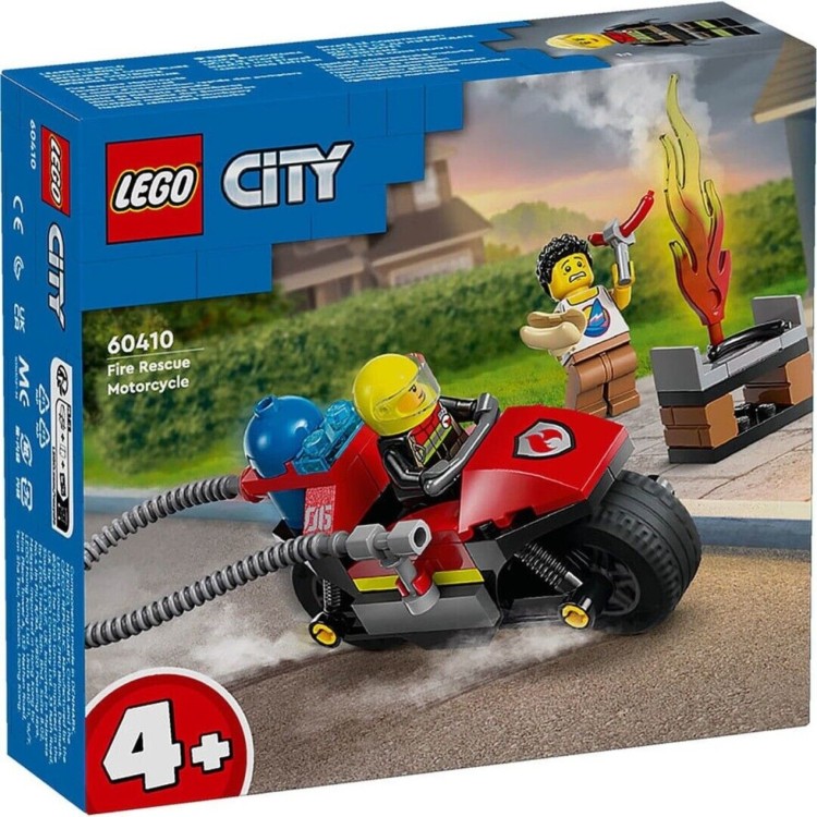 LEGO City 60410 Fire Rescue Motorbike