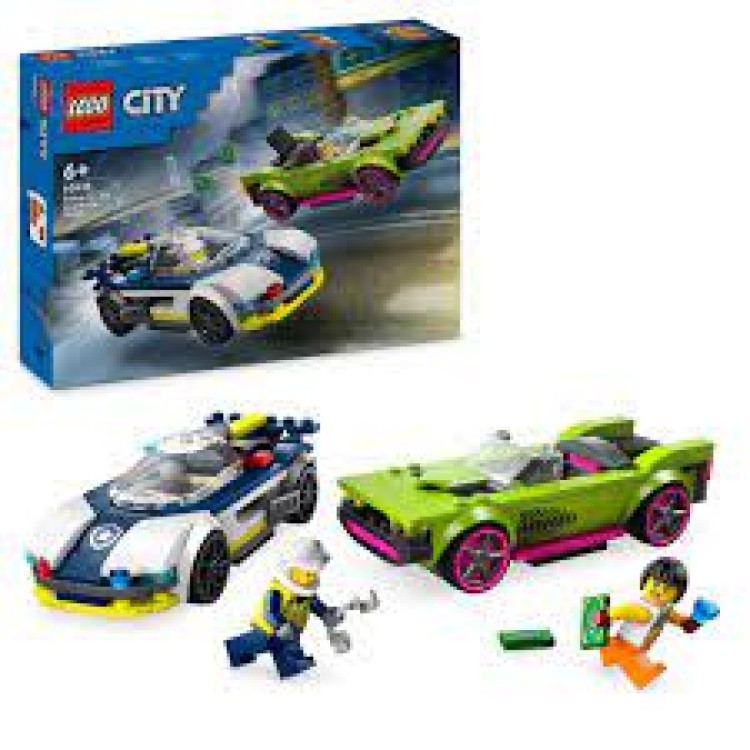 LEGO City 60415 Police Car & Muscle Car