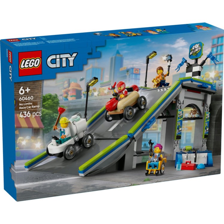 Lego City 60460 No Limits Race Car Ramp Track
