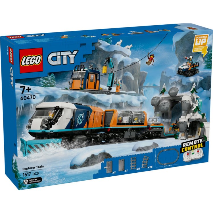 LEGO City 60470 Explorers Arctic Polar Express