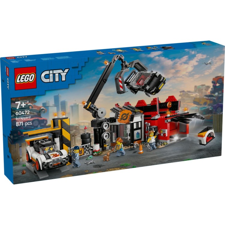 Lego City 60472 Scrapyard with Cars