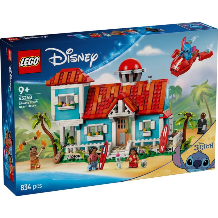 Lego Disney 43268 Lilo & Stitch Beach House