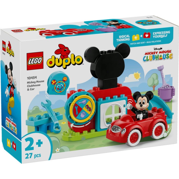 Lego Disney Duplo 10454 Mickey Mouse Clubhouse & Car