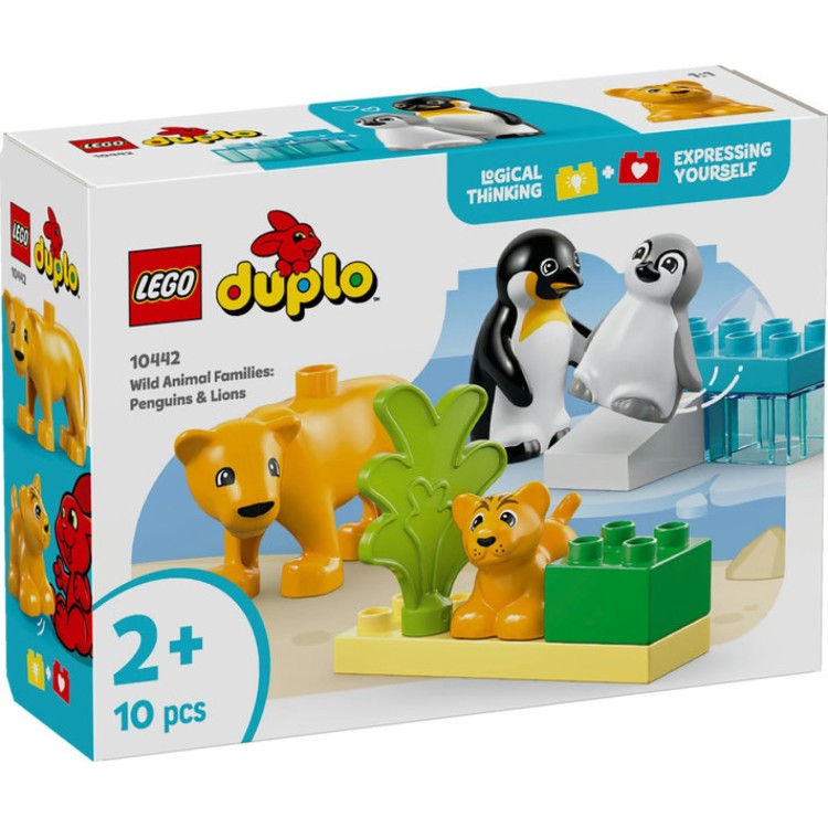 Lego Duplo 10442 Wild Animal Families: Penguins & Lions