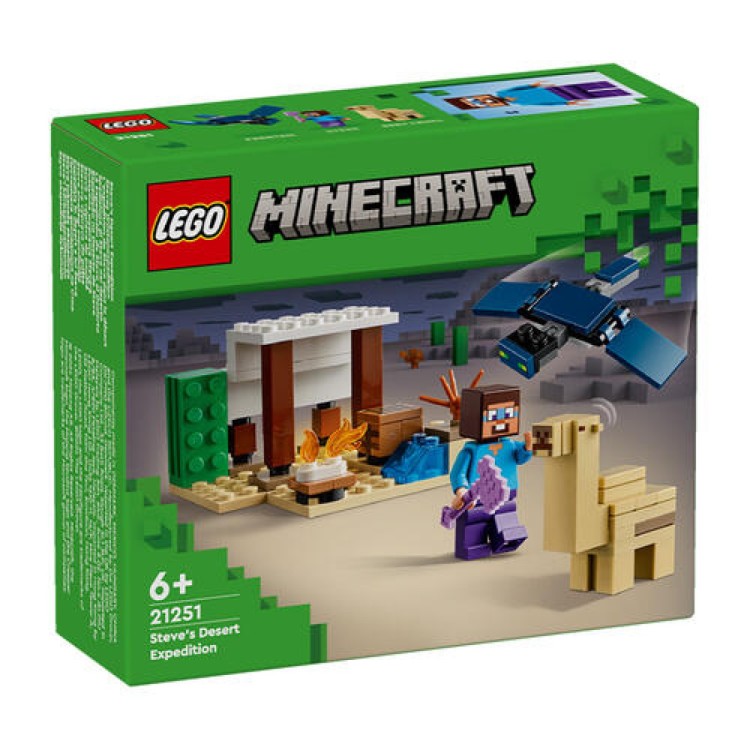 LEGO Minecraft 21251 Steves Desert Expedition