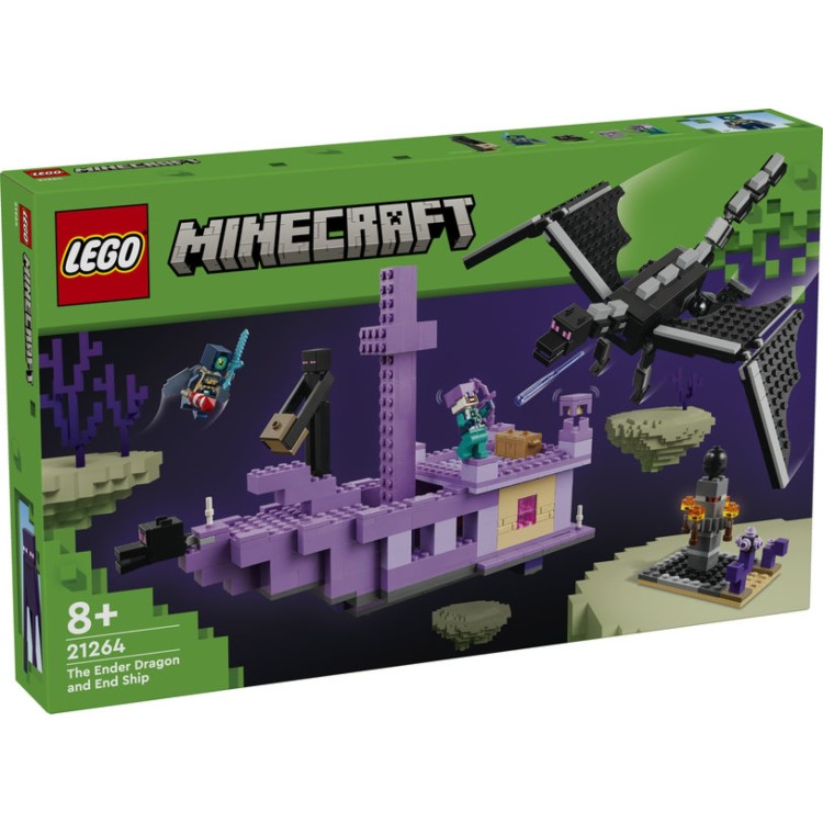 LEGO Minecraft 21264 The Ender Dragon & End Ship