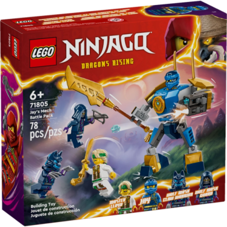 LEGO Ninjago 71805 Jay's Mech Battle Pack