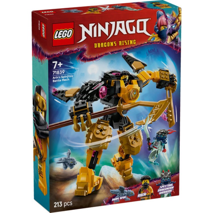 LEGO Ninjago 71839 Arins Spinjitzu Battle Mech