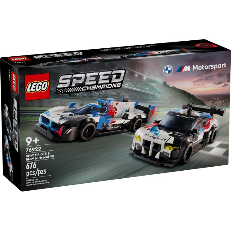 LEGO Speed 76922 BMW M4 GT3 & BMW M Hybrid V8