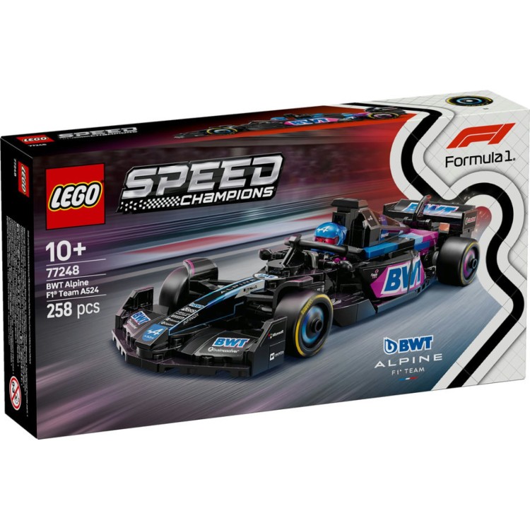 Lego Speed 77248 BWT Alpine F1 Team A524 Race Car