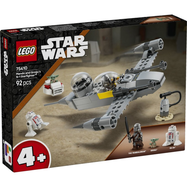 Lego Star Wars 75410 Mando and Grogu N-1 Starfighter