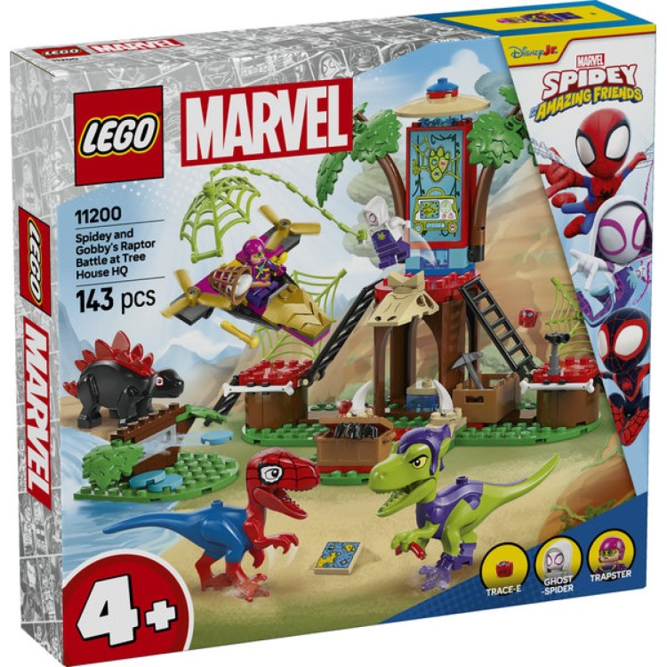 Lego Super Heroes 11200 Spidey & Gobbys Raptor Battle at Treehouse HQ