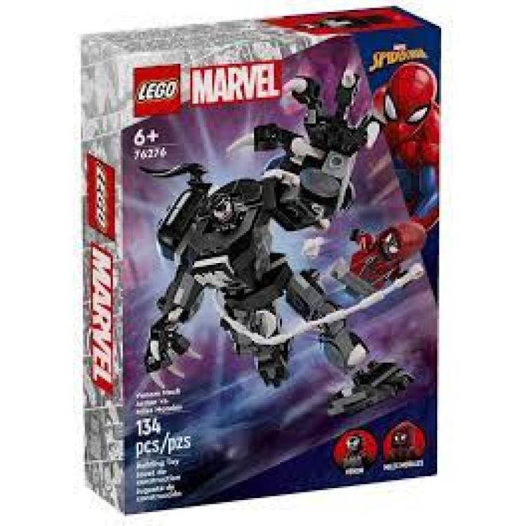 LEGO Super Heroes 76276 Venom Mech Armor vs Miles Morales