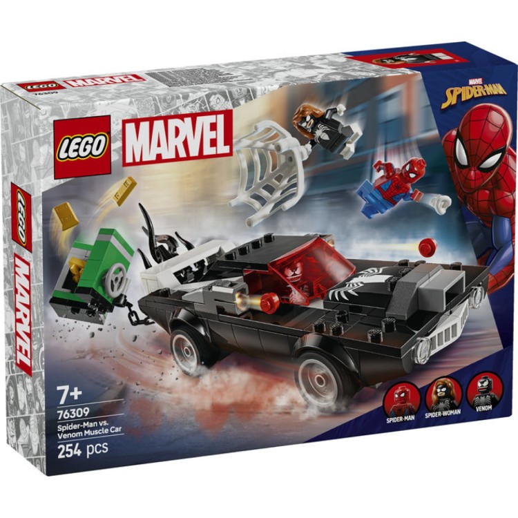 Lego Super Heroes 76309 Spiderman vs Venom Muscle Car