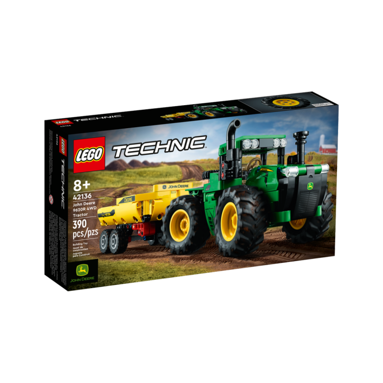 LEGO Technic 42136 John Deere Tractor 9620R 4WD