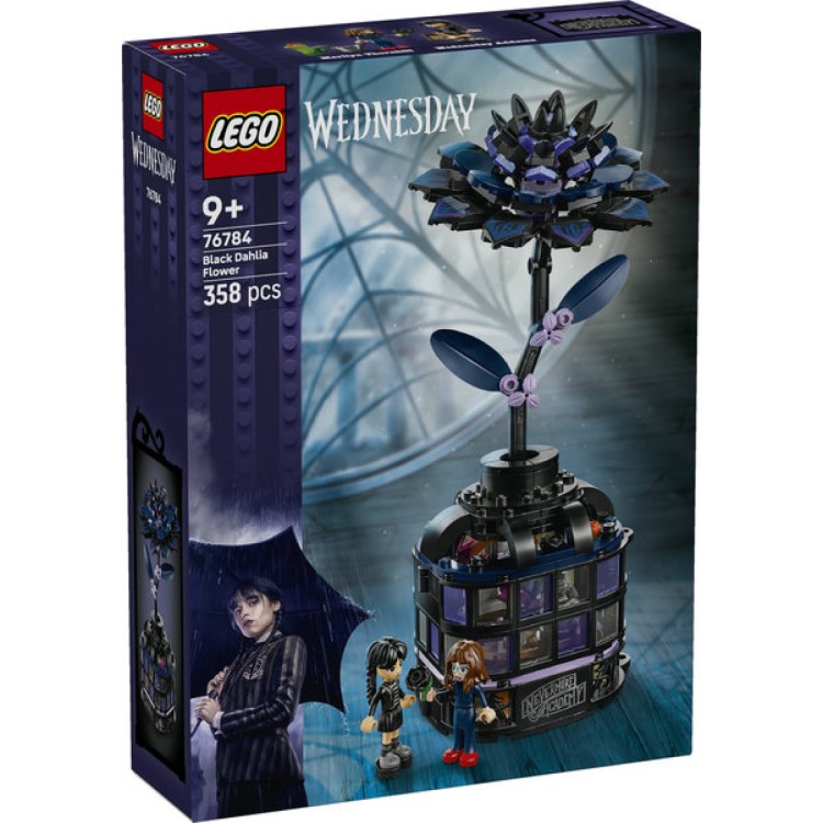 LEGO Wednesday 76784 Black Dahlia Flower