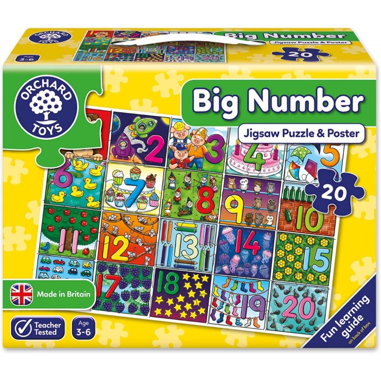 Orchard Toys Big Number Puzzle