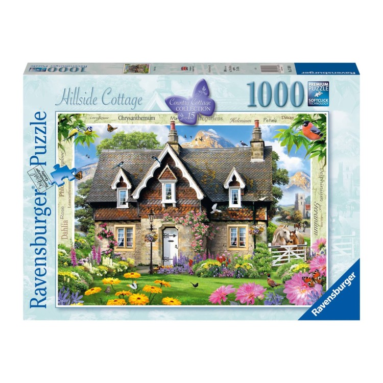 Ravensburger 1000 Piece Puzzle - Hillside Cottage